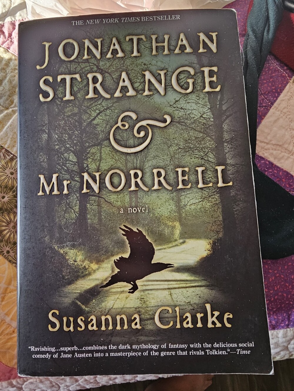 Jonathan Strange & Mr Norrell by Susanna Clarke - Dark Forest Cover